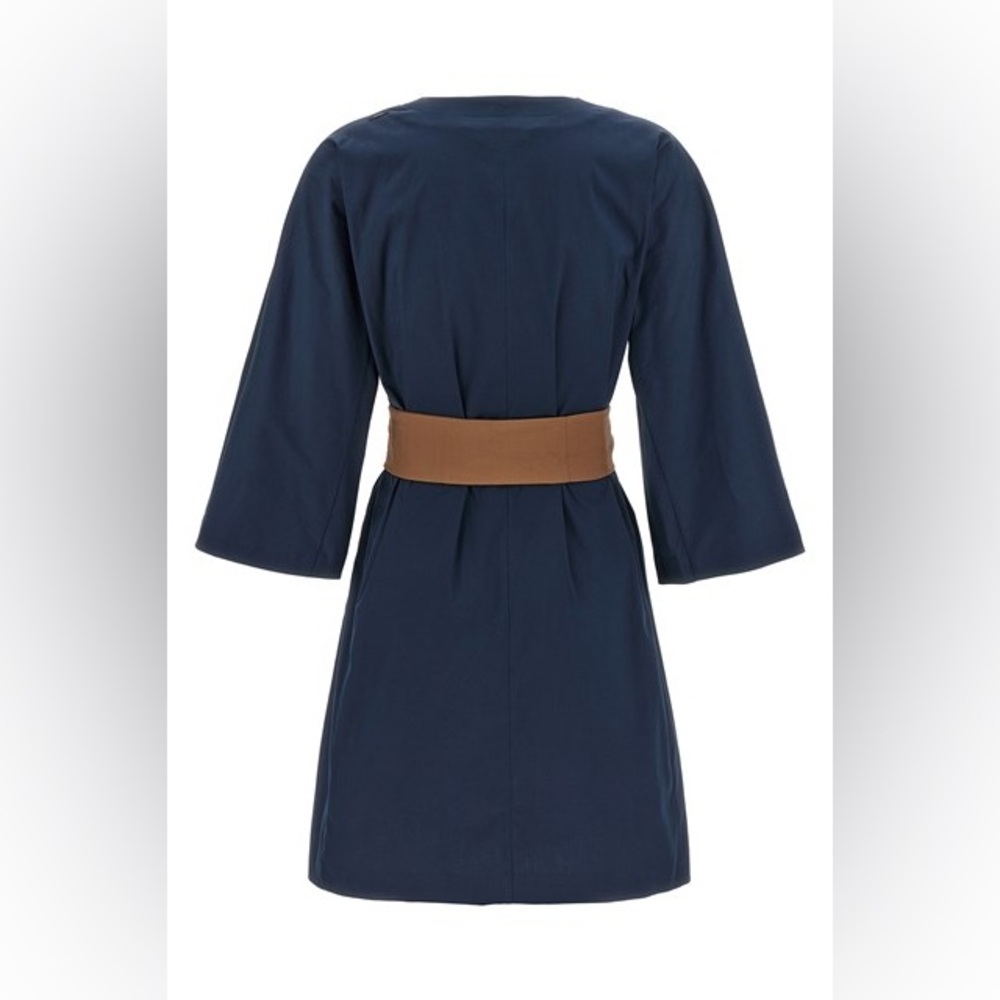NWT ‘S Max Mara Cotton Blend Dress Size: Various Spring/Summer - Picture 4 of 5